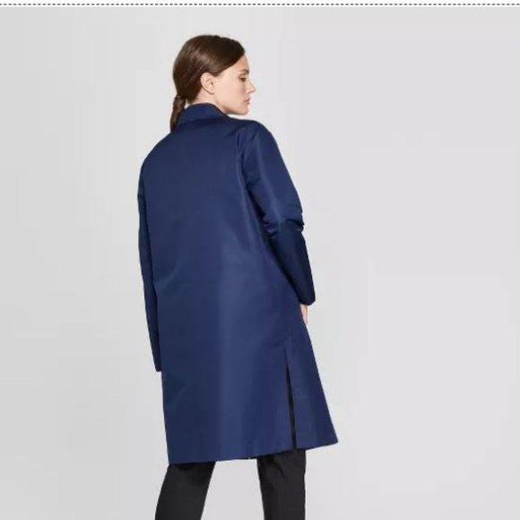 Long Sleeve Trench Coat - 74-460 - Picture 2 of 7